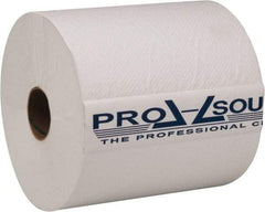 PRO-SOURCE - Hard Roll of 1 Ply White Paper Towels - 8" Wide, 800' Roll Length - All Tool & Supply