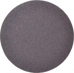 Norton - 8" Diam, 36 Grit Aluminum Oxide Adhesive PSA Disc - Very Coarse, Maroon, X Weighted Cloth Backing, Flexible - All Tool & Supply