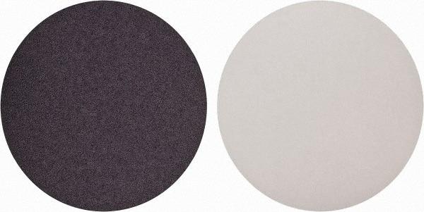 Norton - 10" Diam, 40 Grit Aluminum Oxide Adhesive PSA Disc - Very Coarse, Brown, X Weighted Cloth Backing, Flexible - All Tool & Supply