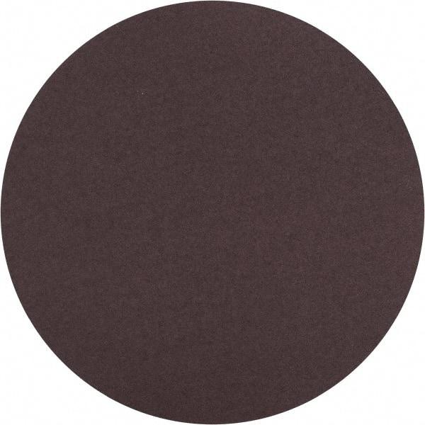 Norton - 10" Diam, 100 Grit Aluminum Oxide Adhesive PSA Disc - Medium Grade, Brown, X Weighted Backing, Flexible - All Tool & Supply