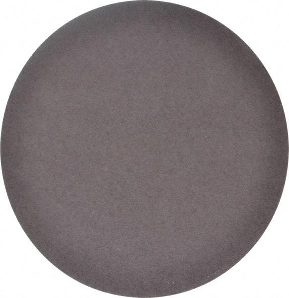 Norton - 12" Diam, 36 Grit Aluminum Oxide Adhesive PSA Disc - Very Coarse, Brown, X Weighted Cloth Backing, Flexible - All Tool & Supply