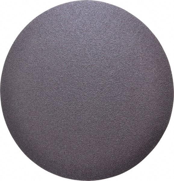 Norton - 12" Diam, 40 Grit Aluminum Oxide Adhesive PSA Disc - Very Coarse, Brown, X Weighted Cloth Backing, Flexible - All Tool & Supply