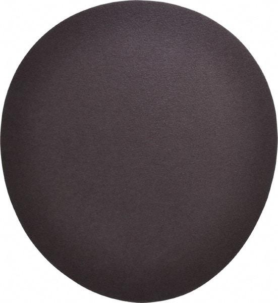 Norton - 12" Diam, 60 Grit Aluminum Oxide Adhesive PSA Disc - Coarse Grade, Brown, X Weighted Backing, Flexible - All Tool & Supply