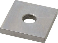 Mitutoyo - 0.147" Square Steel Gage Block - Accuracy Grade 0, Includes Certificate of Inspection - All Tool & Supply