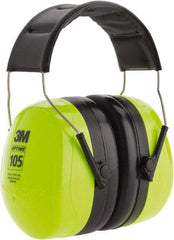 3M - Over the Head Black & Green Earmuffs - 30 NRR Rating - All Tool & Supply