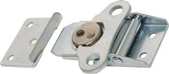 Value Collection - 3.43" Long x 2-3/4" Wide x 0.670" High, Draw Latch - Steel, with Zinc Plate, Bright Chromate Dip Finish - All Tool & Supply