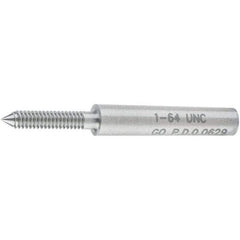 SPI - #1-64, Class 2B, 3B, Single End Plug Thread Go Gage - Steel, Size 000 Handle Not Included - All Tool & Supply