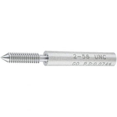 SPI - #2-56, Class 2B, 3B, Single End Plug Thread Go Gage - Steel, Size 000 Handle Not Included - All Tool & Supply