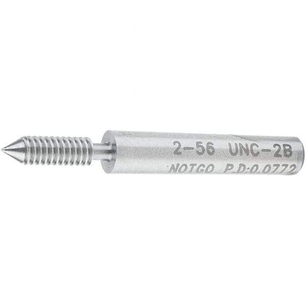 SPI - #2-56, Class 2B, Single End Plug Thread No Go Gage - Steel, Size 000 Handle Not Included - All Tool & Supply