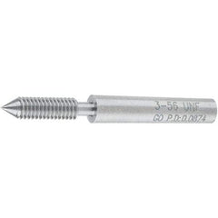 SPI - #3-56, Class 2B, 3B, Single End Plug Thread Go Gage - Steel, Size 000 Handle Not Included - All Tool & Supply