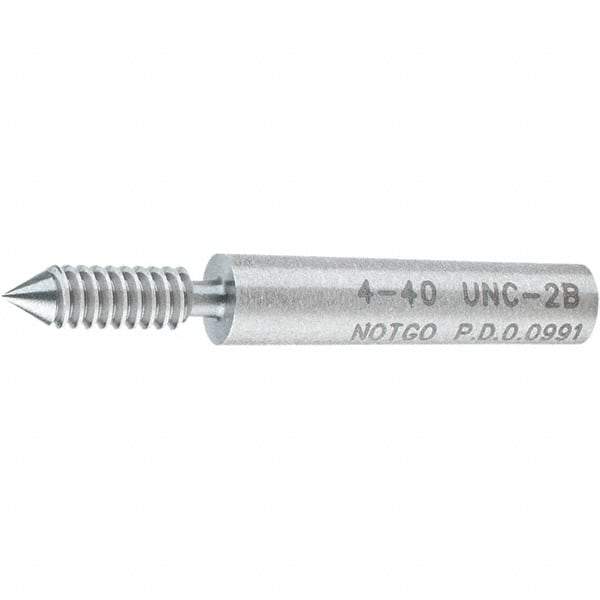 SPI - #4-40, Class 2B, Single End Plug Thread No Go Gage - Steel, Size 00 Handle Not Included - All Tool & Supply