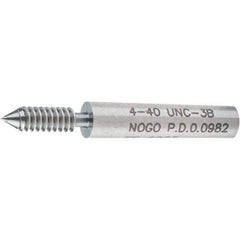 SPI - #4-40, Class 3B, Single End Plug Thread No Go Gage - Steel, Size 00 Handle Not Included - All Tool & Supply