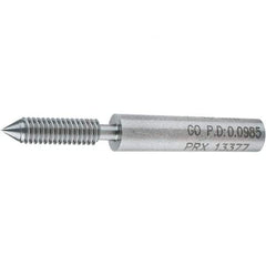 SPI - #4-48, Class 2B, 3B, Single End Plug Thread Go Gage - Steel, Size 00 Handle Not Included - All Tool & Supply