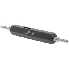 SPI - #1-72, Class 2B, Double End Plug Thread Go/No Go Gage - Steel, Size 000 Handle Included - All Tool & Supply