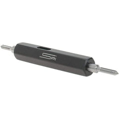 SPI - #1-72, Class 3B, Double End Plug Thread Go/No Go Gage - Steel, Size 000 Handle Included - All Tool & Supply