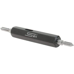 SPI - #3-48, Class 2B, Double End Plug Thread Go/No Go Gage - Steel, Size 000 Handle Included - All Tool & Supply