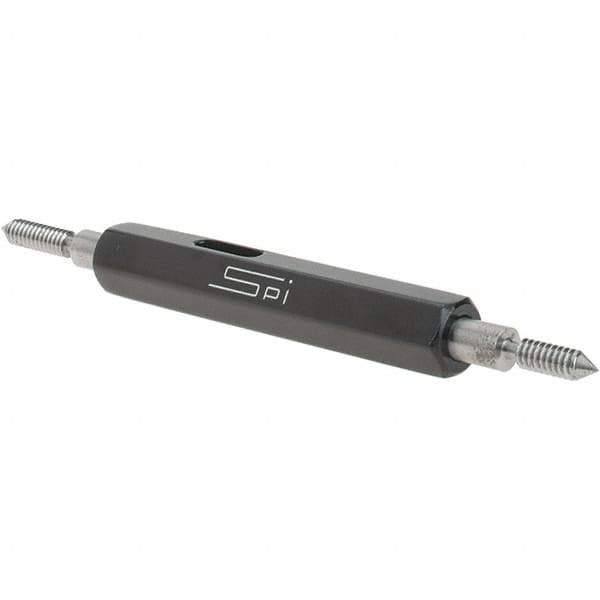 SPI - #4-40, Class 2B, Double End Plug Thread Go/No Go Gage - Steel, Size 00 Handle Included - All Tool & Supply