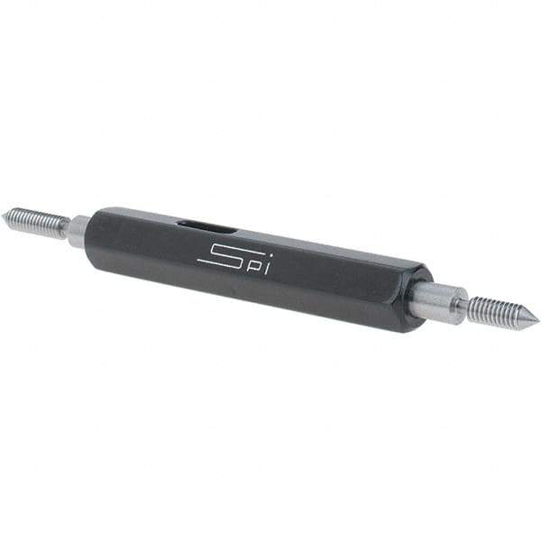 SPI - #4-48, Class 3B, Double End Plug Thread Go/No Go Gage - Steel, Size 00 Handle Included - All Tool & Supply