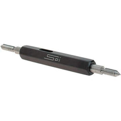 SPI - #5-40, Class 3B, Double End Plug Thread Go/No Go Gage - Steel, Size 00 Handle Included - All Tool & Supply