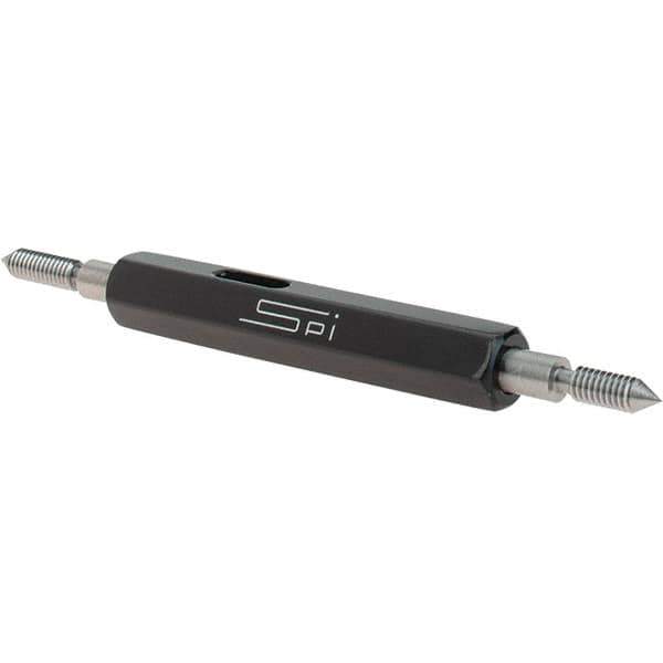 SPI - #5-44, Class 2B, Double End Plug Thread Go/No Go Gage - Steel, Size 00 Handle Included - All Tool & Supply