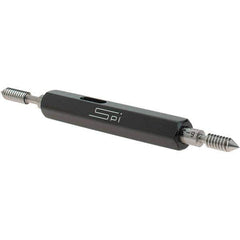 SPI - #6-32, Class 3B, Double End Plug Thread Go/No Go Gage - Steel, Size 00 Handle Included - All Tool & Supply