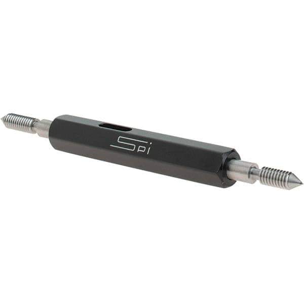 SPI - #6-40, Class 2B, Double End Plug Thread Go/No Go Gage - Steel, Size 00 Handle Included - All Tool & Supply