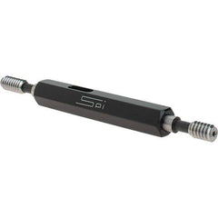 SPI - #10-24, Class 3B, Double End Plug Thread Go/No Go Gage - Steel, Size 0 Handle Included - All Tool & Supply