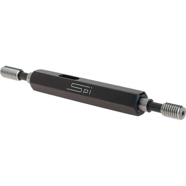 SPI - #10-32, Class 2B, Double End Plug Thread Go/No Go Gage - Steel, Size 0 Handle Included - All Tool & Supply