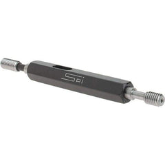 SPI - #10-32, Class 3B, Double End Plug Thread Go/No Go Gage - Steel, Size 0 Handle Included - All Tool & Supply