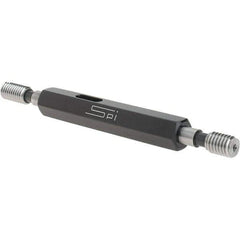 SPI - #12-28, Class 2B, Double End Plug Thread Go/No Go Gage - Steel, Size 0 Handle Included - All Tool & Supply