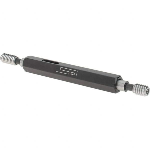 SPI - 1/4-20, Class 3B, Double End Plug Thread Go/No Go Gage - Steel, Size 1 Handle Included - All Tool & Supply