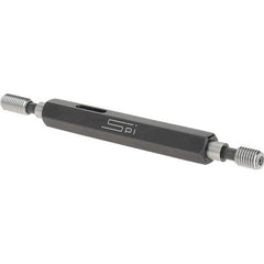 SPI - 1/4-28, Class 2B, Double End Plug Thread Go/No Go Gage - Steel, Size 1 Handle Included - All Tool & Supply