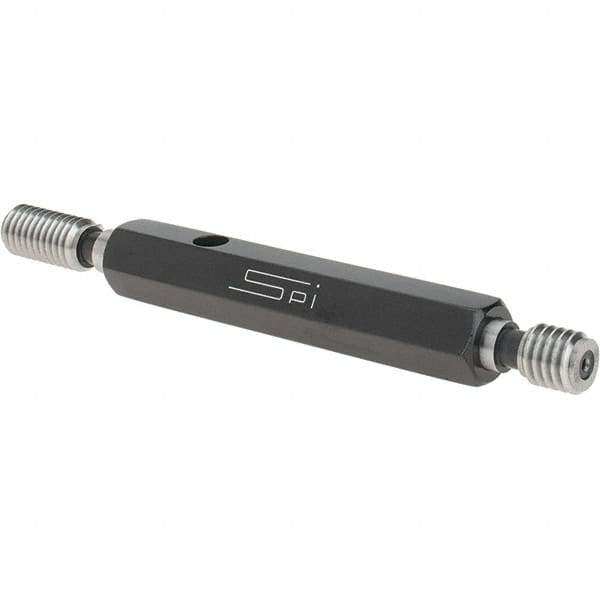 SPI - 3/8-16, Class 2B, Double End Plug Thread Go/No Go Gage - Steel, Size 2 Handle Included - All Tool & Supply