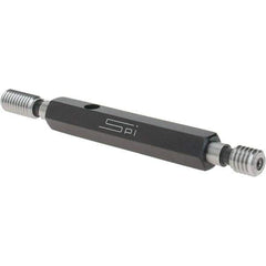 SPI - 3/8-16, Class 3B, Double End Plug Thread Go/No Go Gage - Steel, Size 2 Handle Included - All Tool & Supply