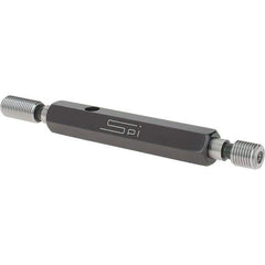 SPI - 3/8-24, Class 3B, Double End Plug Thread Go/No Go Gage - Steel, Size 2 Handle Included - All Tool & Supply