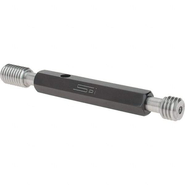 SPI - 1/2-13, Class 2B, Double End Plug Thread Go/No Go Gage - Steel, Size 2 Handle Included - All Tool & Supply