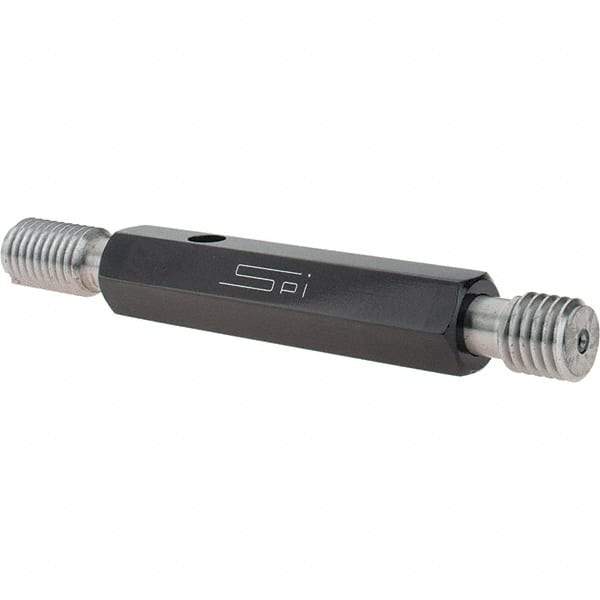 SPI - 9/16-12, Class 2B, Double End Plug Thread Go/No Go Gage - Steel, Size 3 Handle Included - All Tool & Supply