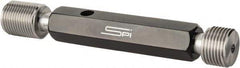 SPI - 3/4-16, Class 3B, Double End Plug Thread Go/No Go Gage - Steel, Size 3 Handle Included - All Tool & Supply