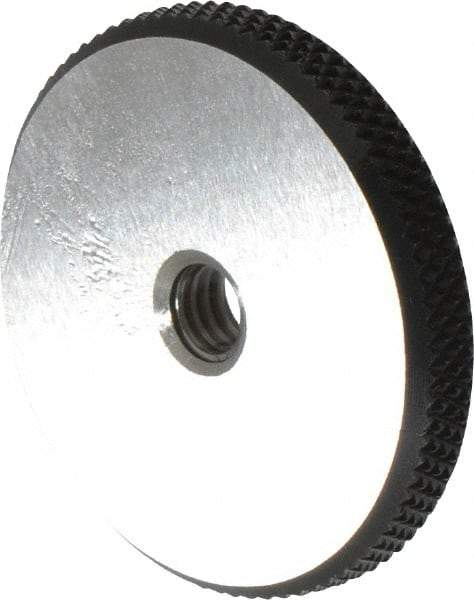 SPI - M6x1 No Go Single Ring Thread Gage - Class 6G, Oil Hardened Nonshrinking Steel (OHNS), NPL Traceability Certification Included - All Tool & Supply