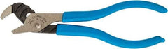 Channellock - 4" OAL, 1/2" Max Capacity, 3 Position Tongue & Groove Pliers - Standard Straight Jaws, Standard Head, Plastic Dipped Handles - All Tool & Supply