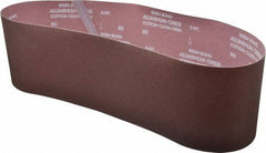 Norton - 6" Wide x 48" OAL, 80 Grit, Aluminum Oxide Abrasive Belt - Aluminum Oxide, Medium, Coated - All Tool & Supply