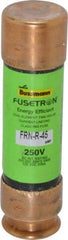 Cooper Bussmann - 125 VDC, 250 VAC, 45 Amp, Time Delay General Purpose Fuse - Fuse Holder Mount, 76.2mm OAL, 20 at DC, 200 (RMS) kA Rating, 13/16" Diam - All Tool & Supply