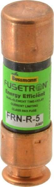 Cooper Bussmann - 125 VDC, 250 VAC, 5 Amp, Time Delay General Purpose Fuse - Fuse Holder Mount, 50.8mm OAL, 20 at DC, 200 (RMS) kA Rating, 9/16" Diam - All Tool & Supply