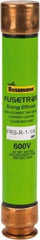 Cooper Bussmann - 300 VDC, 600 VAC, 1.25 Amp, Time Delay General Purpose Fuse - Fuse Holder Mount, 127mm OAL, 20 at DC, 200 (RMS) kA Rating, 13/16" Diam - All Tool & Supply