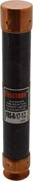 Cooper Bussmann - 300 VDC, 600 VAC, 17.5 Amp, Time Delay General Purpose Fuse - Fuse Holder Mount, 127mm OAL, 20 at DC, 200 (RMS) kA Rating, 13/16" Diam - All Tool & Supply