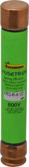 Cooper Bussmann - 300 VDC, 600 VAC, 4.5 Amp, Time Delay General Purpose Fuse - Fuse Holder Mount, 127mm OAL, 20 at DC, 200 (RMS) kA Rating, 13/16" Diam - All Tool & Supply