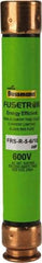 Cooper Bussmann - 300 VDC, 600 VAC, 5.6 Amp, Time Delay General Purpose Fuse - Fuse Holder Mount, 127mm OAL, 20 at DC, 200 (RMS) kA Rating, 13/16" Diam - All Tool & Supply