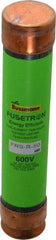 Cooper Bussmann - 250 VDC, 600 VAC, 50 Amp, Time Delay General Purpose Fuse - Fuse Holder Mount, 5-1/2" OAL, 20 at DC, 200 (RMS) kA Rating, 1-1/16" Diam - All Tool & Supply