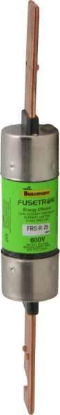 Cooper Bussmann - 300 VDC, 600 VAC, 75 Amp, Time Delay General Purpose Fuse - Bolt-on Mount, 7-7/8" OAL, 20 at DC, 200 (RMS) kA Rating, 1-5/16" Diam - All Tool & Supply