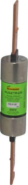 Cooper Bussmann - 300 VDC, 600 VAC, 80 Amp, Time Delay General Purpose Fuse - Bolt-on Mount, 7-7/8" OAL, 20 at DC, 200 (RMS) kA Rating, 1-5/16" Diam - All Tool & Supply